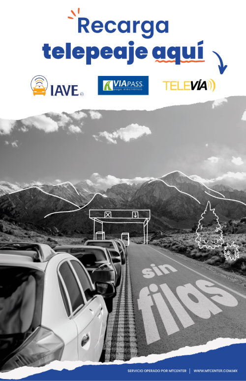 Póster Recargas telepeaje