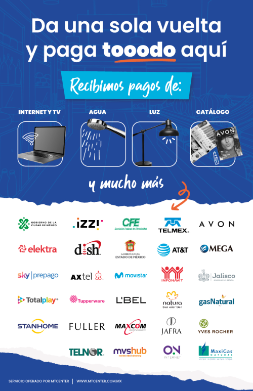 Póster Pagos de servicios